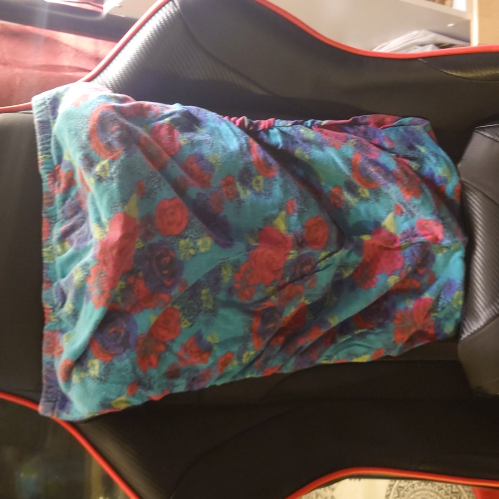 Women's small floral tube top